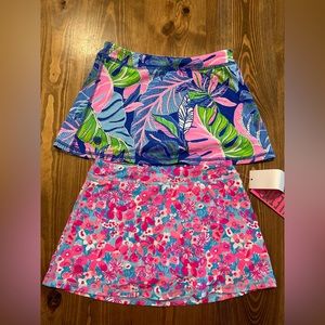 Girls size medium Lilly Pulitzer luxletic skorts